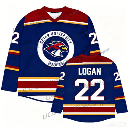 2026 Off Campus TV Series Briar University Hockey Jersey Graham Logan Di Laurentis Tucker Merch Shirt Unisex T-shirt