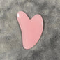 Heart Shape SPA Massage Beeswax Scraping Massage Scraper Face Massager Acupuncture Guasha Board Massager For Face Pulling Skin