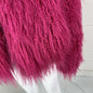 Collarless Tibetan Lamb Fur Coat Genuine Sheep Wool Jacket Natural Sheepskin Coat Luxury New Arrivals Women's Clothing