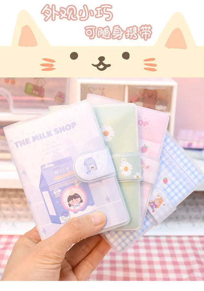Kawaii Mini Portable Notebook Small Notepad For Daily Notes School Office Stationery Convenient To Carry Cute