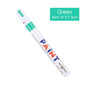 3pcs White Paint Pen Paint Markers Waterproof Car Tyre Oil-Based Paint Pen Set Quick Dry And Permanent