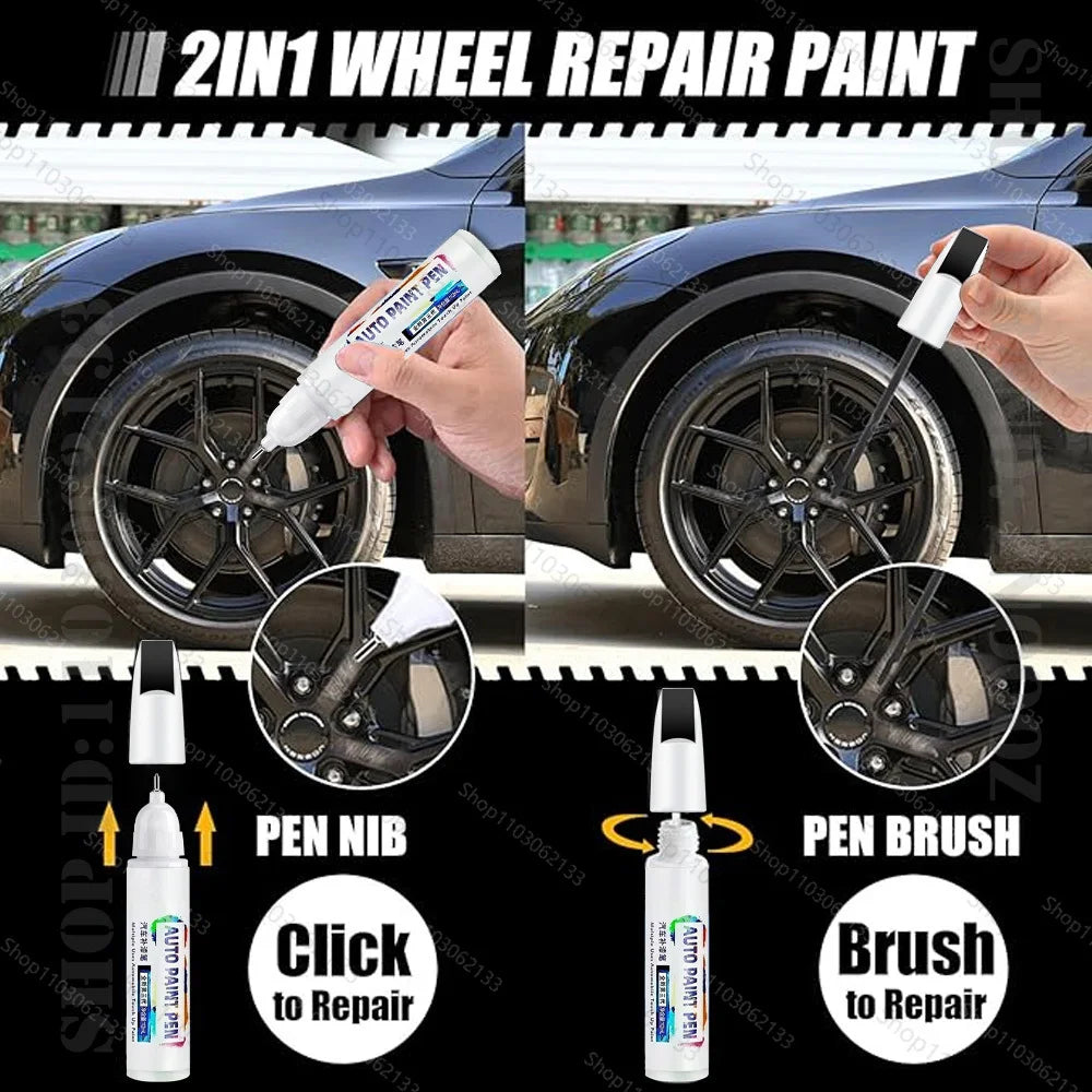 For LEXUS RX 450H+ Touch Up Paint Wheel Repair Kit Wheel Scratch Repair Rim Paint For Car Wheel Repair Grey Silver Black