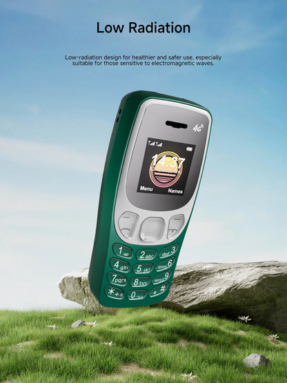 SERVO BM80 LTE Super Small Mobile Phone 4G Network Auto Call Record Speed Dial Blacklist Dual SIM Standby Mini Feature Cellphone