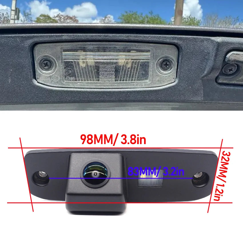 CCD Full HD Fisheye Rear View Camera For KIA Sorento R XM 2010 2011 2012 2013 2014 2015 Car Reverse Parking Monitor