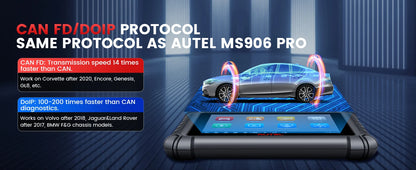Autel MaxiCheck MX900 Automotivo Diagnostic Tool MK900 CAN FD/DoIP Bi-directional OBD2 Scanner Tools Upgraded of MX808S MK808S