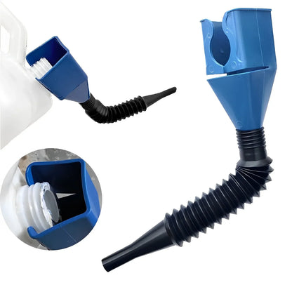 1/3/5PCS Telescopic Car Refueling Funnel Universal Engine Oil Gasoline Filter Transfer Funnels Tool Foldable Portable Funnels