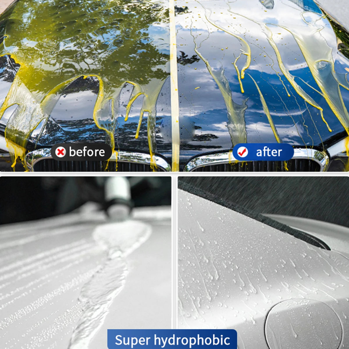 Ultimate nano ceramic coating. Car nano crystal spray. Brilliant gloss restoring crystal polish,protects paint, enhances shine