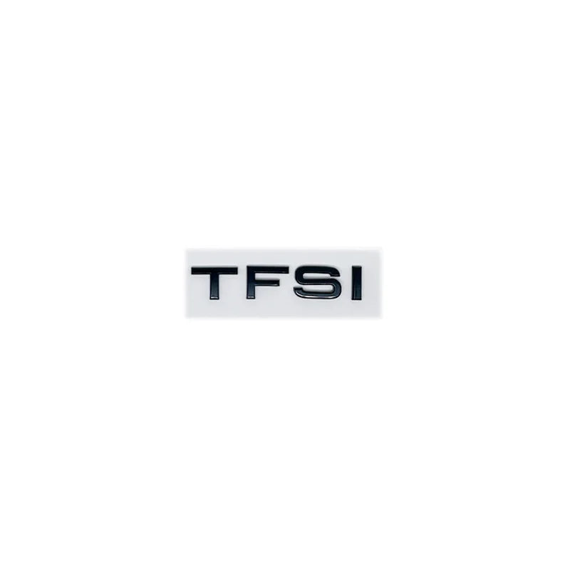 Car Letter Logo Sticker for A5 suitable for tail bumper and trunk emblem applicable to 2.0 3.0 40TDI 35 40 45TFSI models