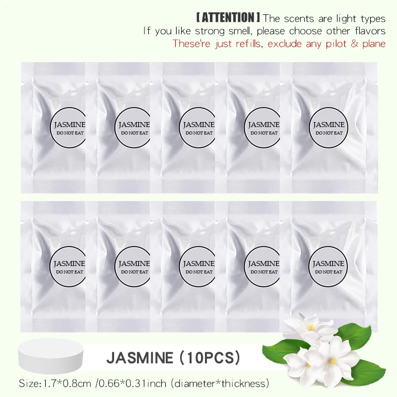 Just Refills!exclude any plane/pilot dog bear car air freshener replacement tablets fragrance pods aroma supplement perfume pads