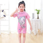 2-10T Summer Kids Boy Swimsuits Vacation Beach Pants Long sleeve Tops with Hat Toddler Sets Fashion Children Surfing Swim Suit