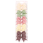 10Pcs/Set New Cute Solid Ribbon Bowknot Hair Clips for Baby Girls Handmade Bows Hairpin Barrettes Headwear Baby Hair Accessories