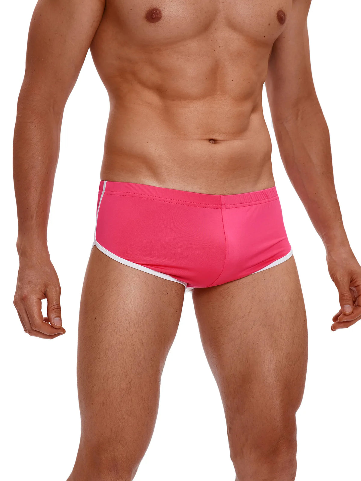 Sexy Running Elastic Sport Shorts Men's Summer Shorts Hot Pants Bar Nine Points Slim Fit Cotton Milk Silk Men's Fashion
