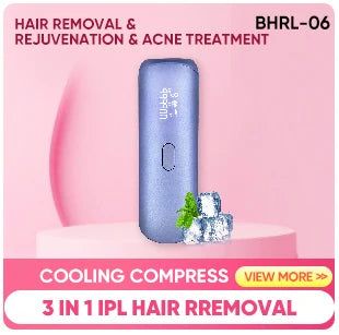 Vancostar Portable Laser Hair Removal Handset 900000 Flashes Painless Permanent Hair Remove for Women At-Home IPL Epilator
