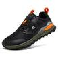 HOBIBEAR Unisex Hiking Shoes Women Men Trail Running Outdoor Sneakers Artificial Leather Non Slip Lace-Up Walking Shoes