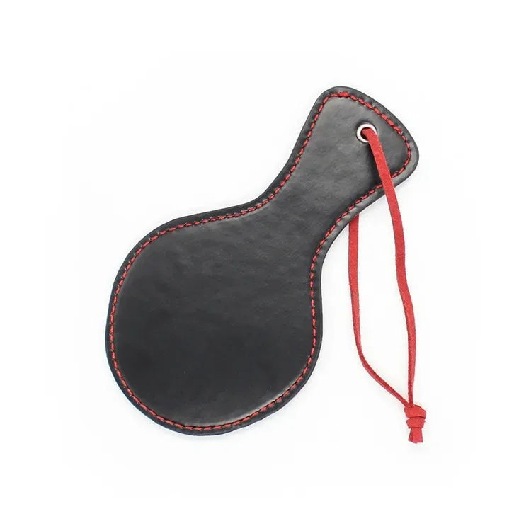 BDSM Riveted Leather Heart Spanking Paddle Flogger Whip Fetish Toy For Adult Men Women Couple 18+