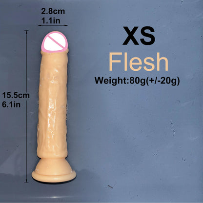 Cheap Realistic Butt Plug Jelly Dildo 5 Sizes Man Women Anal Sex Toys Gay Suction Cup Big Dick Soft Masturbators Small Penis