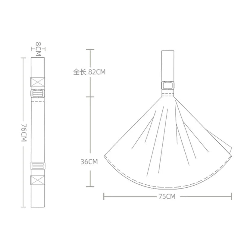 Adjustable Baby sling Wrap Baby Carrier Soft wrap Sling for Newborns Baby Carrier Scarf Toddler baby Sling Wrap Suspenders
