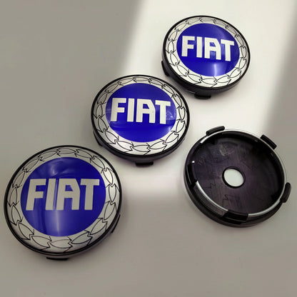 4pcs Fiat 500 Abarth Lancia Car Wheel Center Hub Cap Car Wheel Center Caps Hubcap Cover 60mm