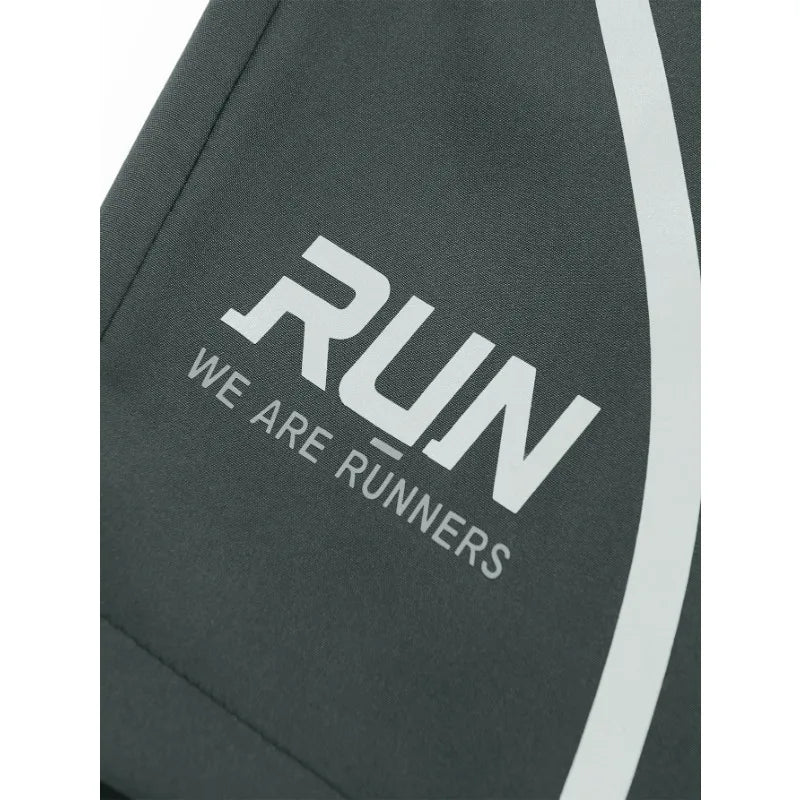 Muscle Fitness Casual Running Five-point Pants Men Reflective Stripe Basketball Training Quick-drying Breathable Training Shorts