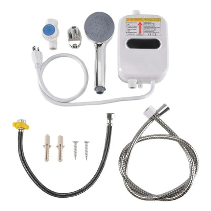 Electric Thankless Instant Hot Water Heater 3 Seconds Instant Heating 3500W Bathroom Faucet Tap Heating US Plug 110V