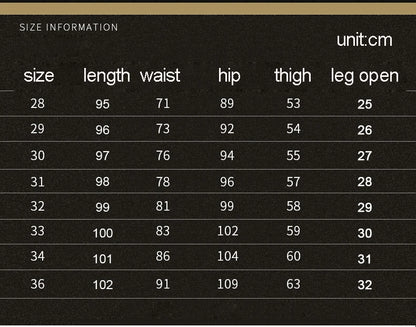 Men's Striped Slim Stylish Casual Pencil Pants Jeans Spring Autumn Korean Trendy Fashion Brand New Elastic Striped Long Trousers