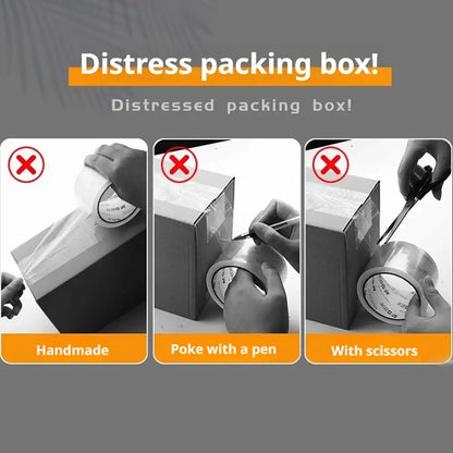 Tape Dispenser Adhesive Roller Cutter Stationary Package Machine Supplies Bag Plastic Packer Sealing Thickened Sealing Device