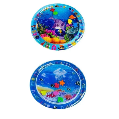 Large Baby Play Mat Summer Inflatable Water High Quality Baby Early Education Water Play Mat Suitable for Baby Activity Exercise