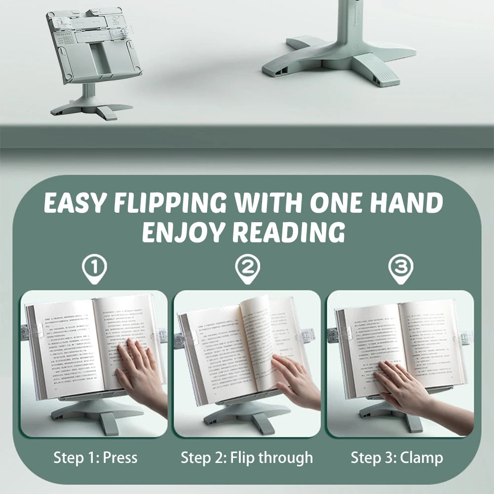 New Lifting Landing Reading Bookshelf Stand Adjustables Tablet Books Holder Multifunctional Bookstand for Home Office Study Room