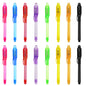 Invisible Ink Pens with UV Light,8 Colors Glow ,Secret Message Writing Detective Party Favors, Birthday Christmas