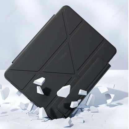 For 2026 iPad 12th A19 11th A16 Case Removable Magnetic Air11 13 M4 M3 Pro11 Pro12.9 Pro13 M2 M4 10 9th 10.2 10.9'' Air 4 5 10.5