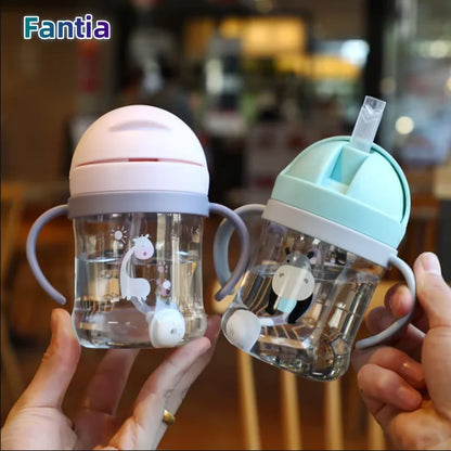 Straw Cup, Learning Drinking Cup, Water Cup, Birthday, Christmas Gifts Easter Gift