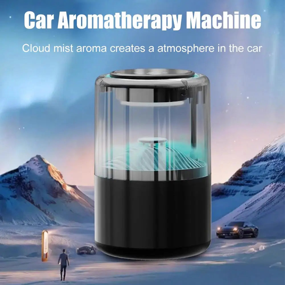 Smart Aromatherapy Machine With Cloud Mist Viewing Effect Car Aromatherapy Cloud View Car Perfume Car Perfume Diffuser Fragrance