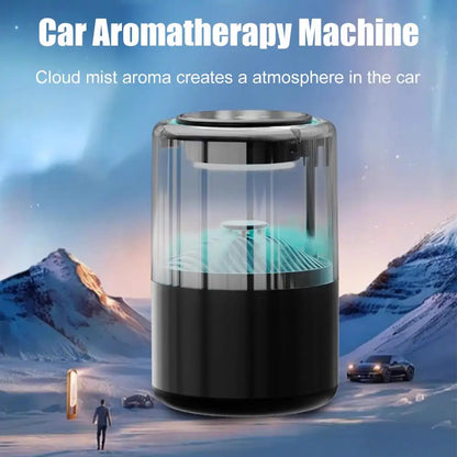 Smart Aromatherapy Machine With Cloud Mist Viewing Effect Car Aromatherapy Cloud View Car Perfume Car Perfume Diffuser Fragrance
