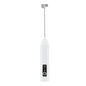 Electric Milk Frother USB Rechargeable Handheld Egg Beater 3 Speeds Foam Maker Mixer Coffee Drink Frothing Wand Foamer Kitchen