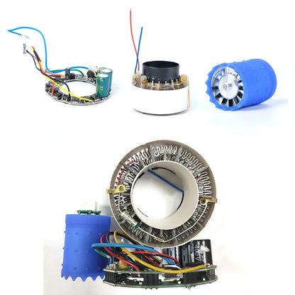 Compatibl HD03 0102 Hair Dryer Universal Motor Control Motherboard Assembly Heating Wire Motor and 220V Repair Replacement Parts