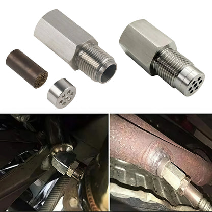 1PCS Oxygen Sensor Adapter Car Inspection Engine Light Fixing Catalytic Network Oxygen Sensor Interval Mini Catalytic Converter