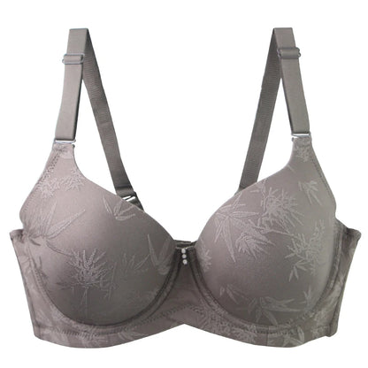 DaiNaFang Sexy Bras For Women Push Up Breathable Adjustable Bow Control Underarm Fat CDE Full Cup Underwear Plus Size Lingerie