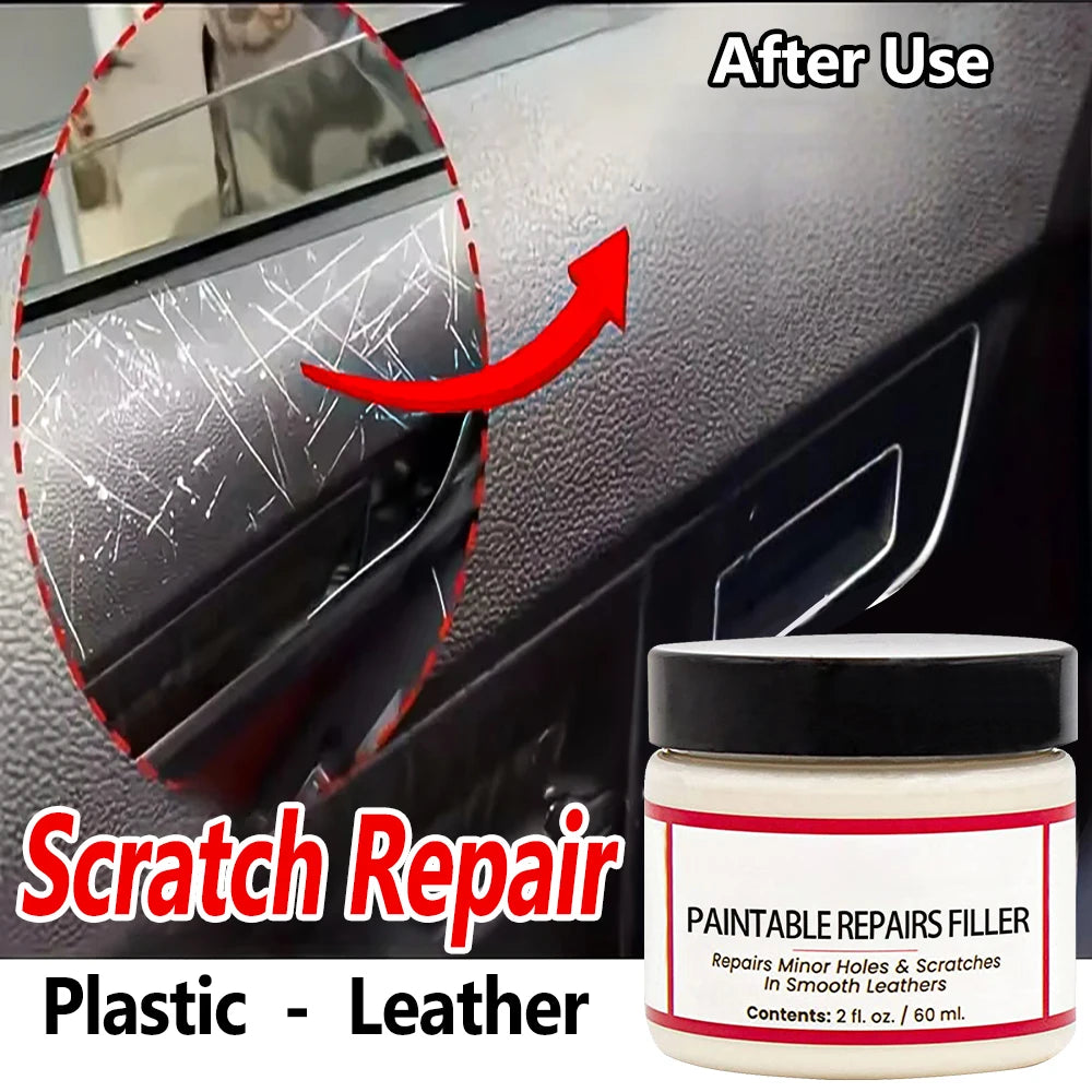 Multi-Purpose Leather and Plastic Care Polish, Suitable for Both Car Interiors and Home Use