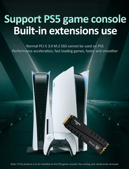 Fanxiang S660/S770/S880 SSD NVMe M2 PCIe4.0x4 1TB 2TB 4TB Internal Solid State Drive For PlayStation5/PS5 Desktop SSD Hard Disk