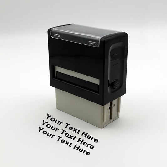 Custom Self-Inking Stamp Customized Self-Inking Business Address Wax Seal Name Handicrafts Personalize Rubber Stamps