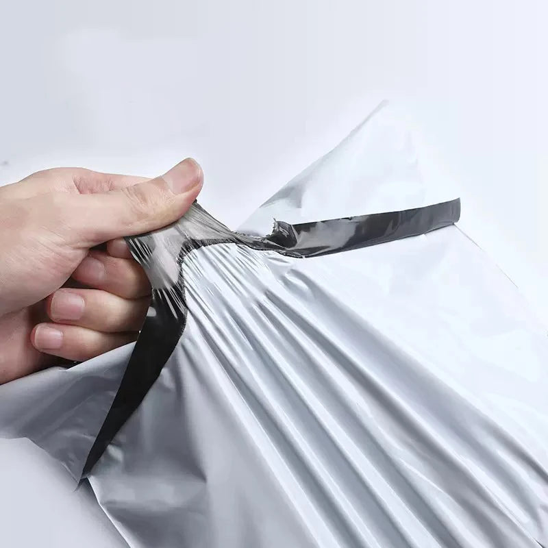50pcs/Package White Express Bag Courier Envelope Storage Bags Mail Bag Mailing Bags Self Adhesive Seal Plastic Packagin