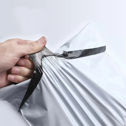 50pcs/Package White Express Bag Courier Envelope Storage Bags Mail Bag Mailing Bags Self Adhesive Seal Plastic Packagin