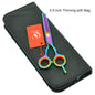 Meisha 5.5 inch Professional Hair Cutting Thinning Styling Tool Japan 440c Hairdressing Scissors Set Hair Salon Shears A0027A