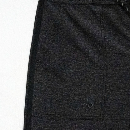 Black Men's Shorts Surf Swim Diving Stretch Water Sport Beach Boardshorts Quick drying Waterproof Breathable Male Swim Trunks