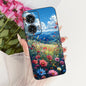 Case For Motorola Edge 50 Fusion Cover XT2429-1 Popular Flower Soft Black Silicone Phone Cases For Motorola G96 5G MotoG96 Funda