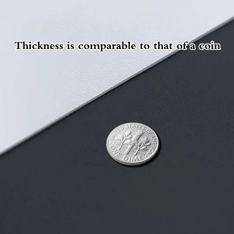 Simple Solid Color PU Leather Mouse Mat Anti Slip Waterproof Mouse Pad School Family Supplies Desk Set For Laptops PC Computer