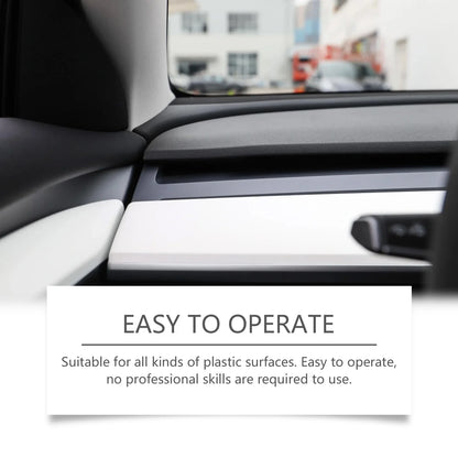 Car Plastic Restorer Spray for Trim, Dashboard/-like/Chrome Renew, Plastic Repairman Headlight Restoration Cleaner Car Detailing