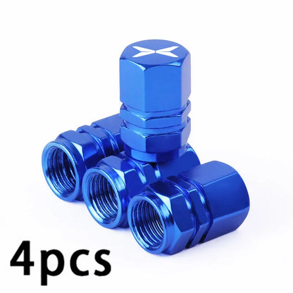Car Wheel Tire Valve Caps Tyre Stem Covers Accessories For Xpeng N5 P5 P7 P7i X9 M03 460 G3 G3i G6 G9 G9X X2 X9 H93 Xiaopeng