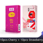 Let Her Like Blowjob Oral Sex Condoms For Men Sterile Oil Free Cherry Ultra Thin Condom Cock Penis Sleeve Sex Toys Adult Product