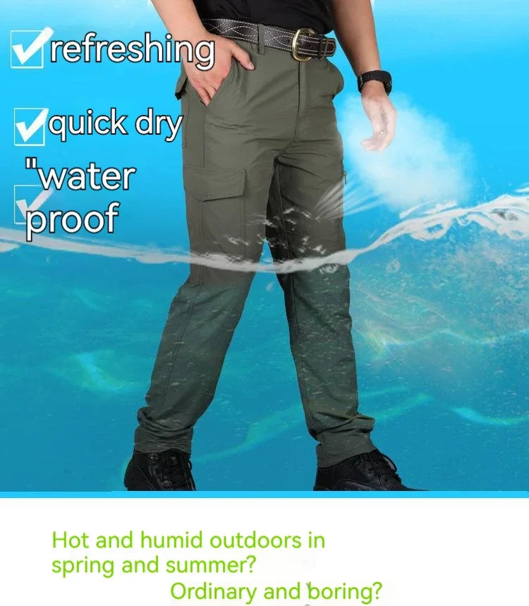 Asian Size Work Pants Men Man Pants Cargo Pants Span Work Clothes Men's Cargo Pants Cargo Pants Man Men's Cargo Pants for Summer
